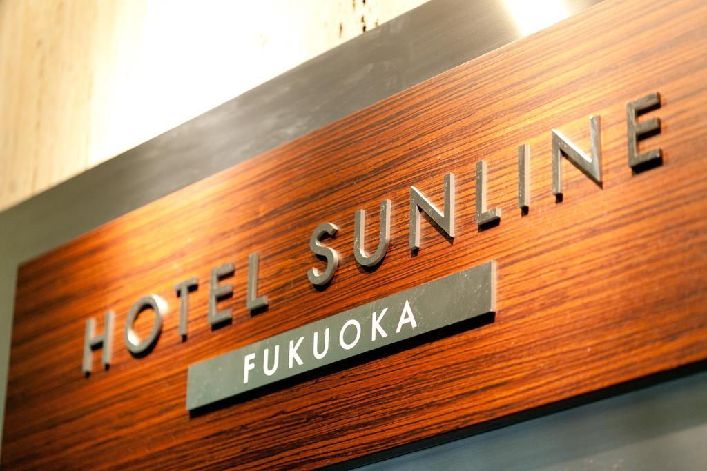 Hotel Sunline Fukuoka Ohori Exterior foto